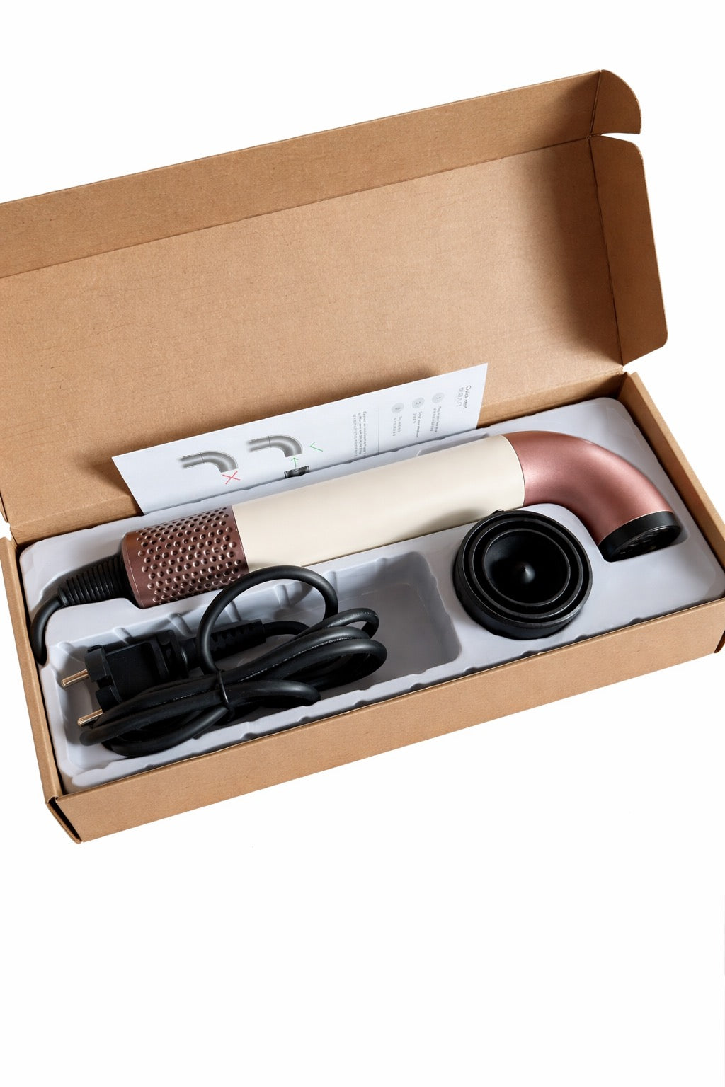 Secador de Cabelo Compacto 1200W (220V) com Bocal Magnético – Potente